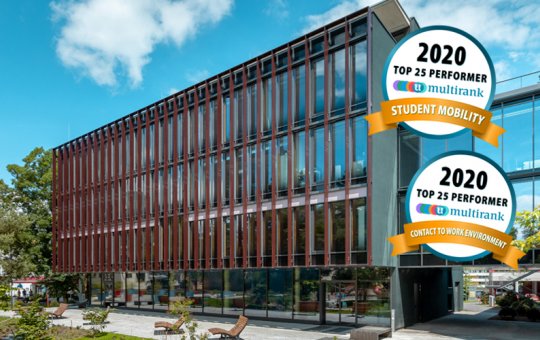 Die FH Kufstein Tirol zählt zu den weltweit 25 besten Hochschulen im Bereich Student Mobility und Contact to Work Environment.