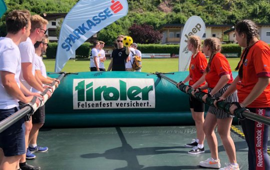 Heiße Spiele und spannende Duelle brachte das Riesenwuzzler-Turnier 2021 in Bruckhäusl.