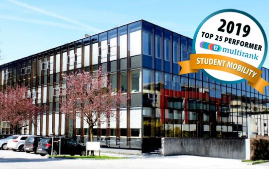 Die FH Kufstein Tirol zählt zu den weltweit 25 besten Hochschulen im Bereich Internationalität und Student Mobility.