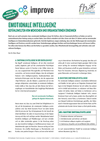 Emotionale Intelligenz - Gefühlswelten von Menschen und Organisationen erkennen