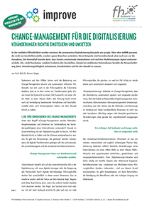 Change-Management für die Digitalisierung - Veränderungen richtig einsteuern und umsetzen
