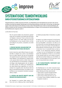 Systematische Teamentwicklung - Durch Effizienzsteigerung zu Spitzenleistungen