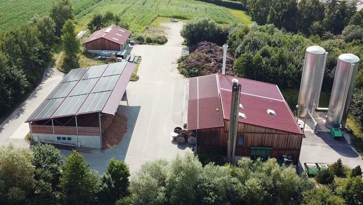 Das Biomasse-Heizwerk Rinning der Stadtwerke Dorfen.