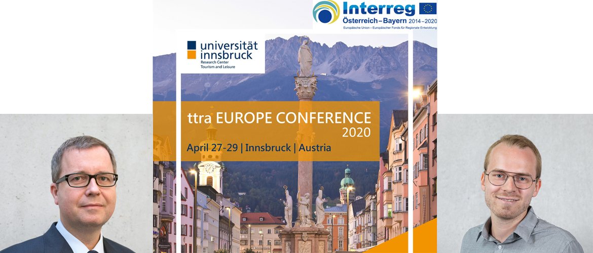 Die Präsentierenden beider Forschungsbeiträge der FH Kufstein Tirol waren online bei der TTRA 2020 vertreten.