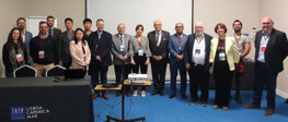 The participants at the international conference discussed topics such as materials science and nanotechnologies.