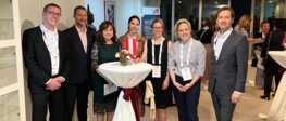 Representatives of the OeAD, the WKO Bangkok, Austrian universities of applied sciences and the FH Kufstein Tirol at the Asia Pacific Association for International Education-APAIE education conference in Bangkok.
