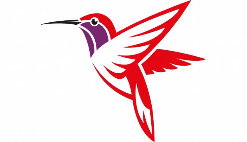 Höhenflug Logo - Kolibri